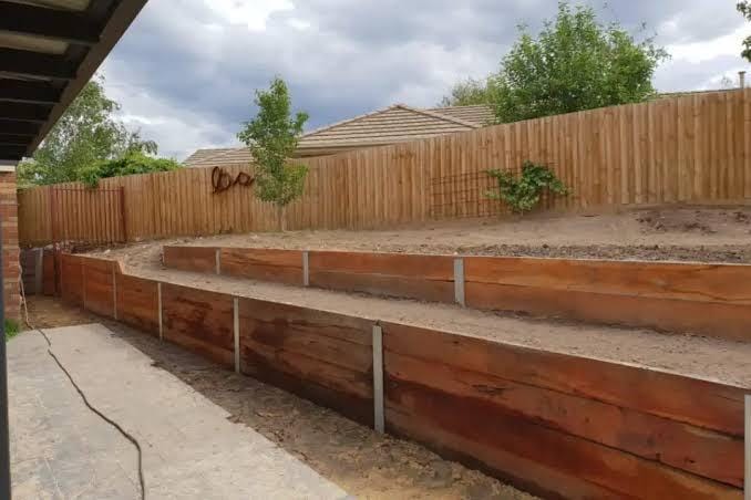 timber retaining walls